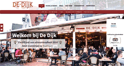Desktop Screenshot of cafededijk.nl