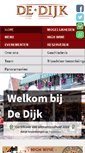 Mobile Screenshot of cafededijk.nl